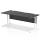 Rayleigh Black Series Straight Cantilever Desk